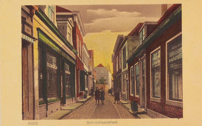 Bestand:Sint adriaanstraat 1925 1935.jpg