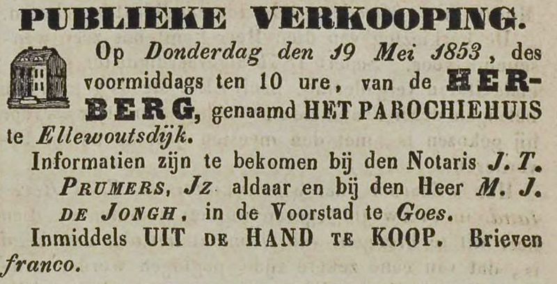 Bestand:Parochiehuis Ellewoutsdijk mei 1853.jpg